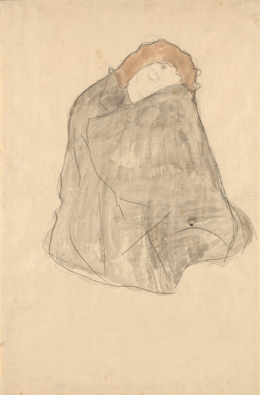 Mujer sentada de Gustav Klimt