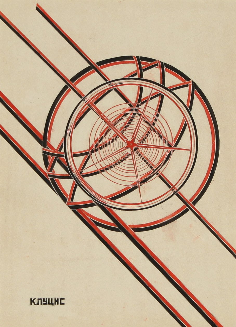 Mundo Octubre de Gustav Klutsis