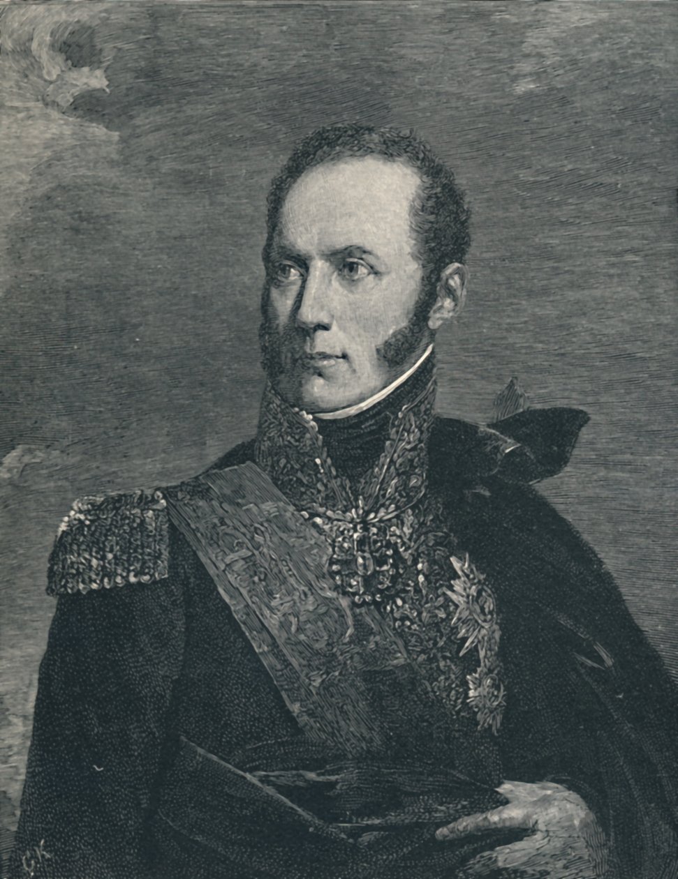 Armand-Augustin-Louis De Caulaincourt - Duque de Vicenza, c1800, 1896 de Gustav Kruell