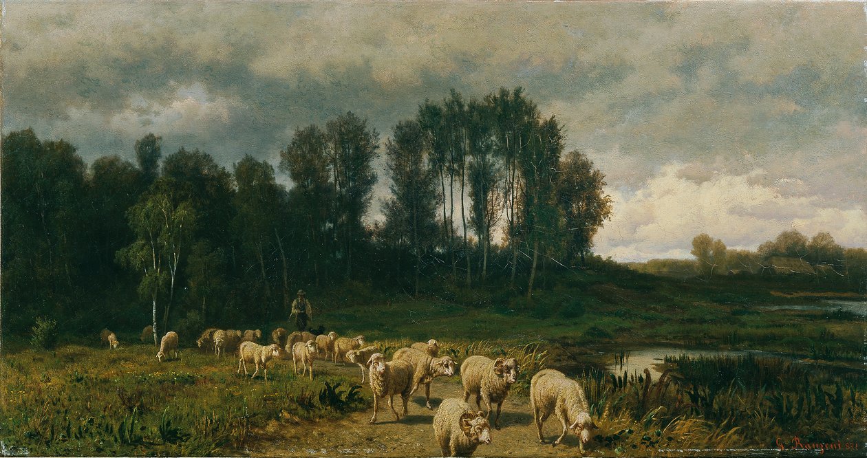 Antes de la tormenta de Gustav Ranzoni