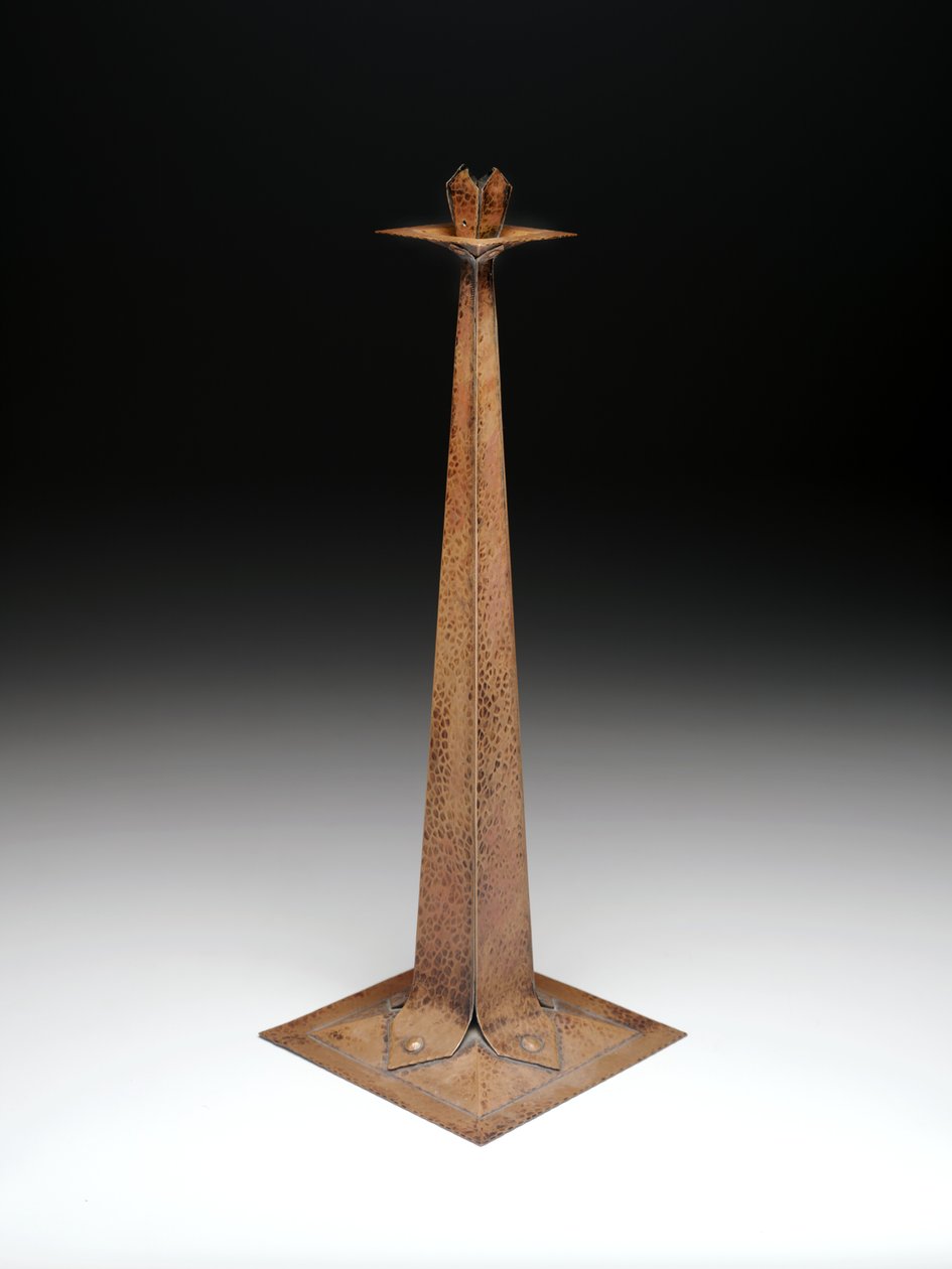 Candelabro, c.1907 de Gustav Stickley