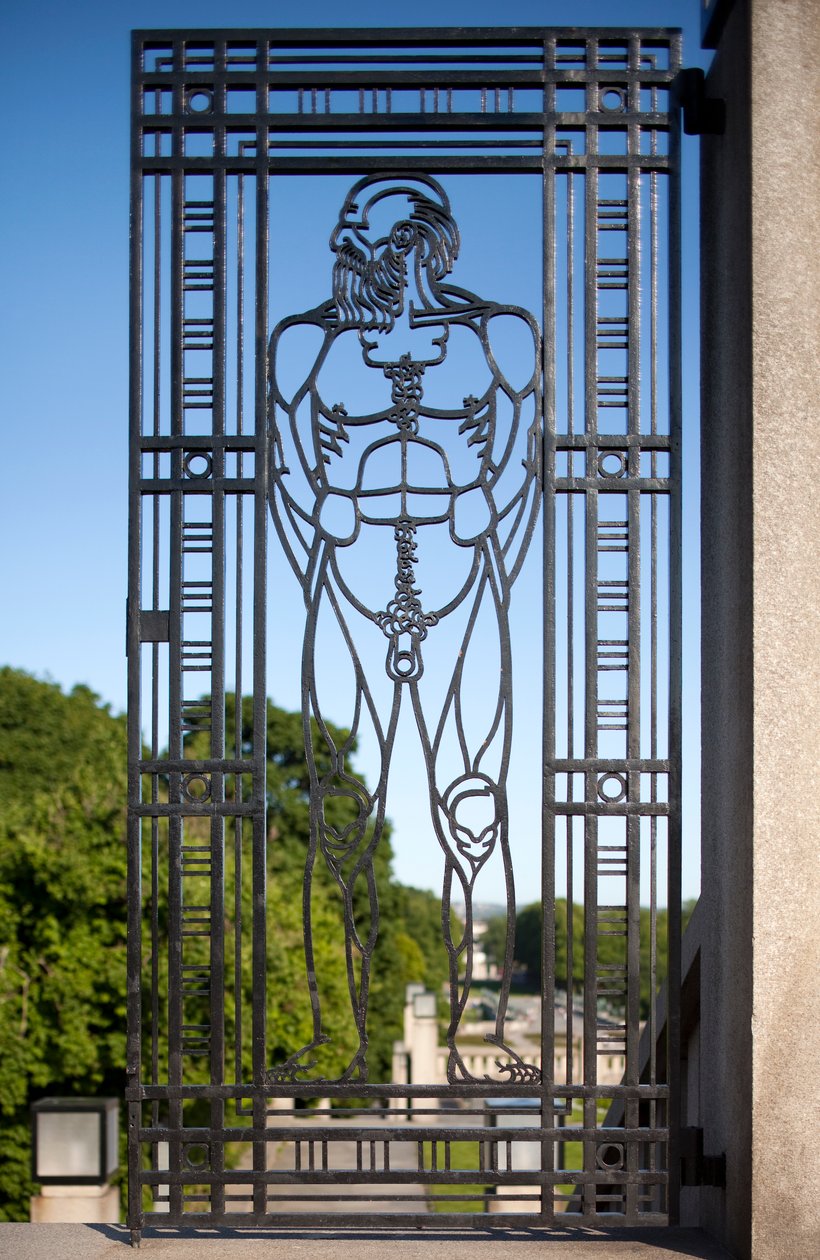 Puerta de Entrada al Parque de Esculturas de Gustav Vigeland
