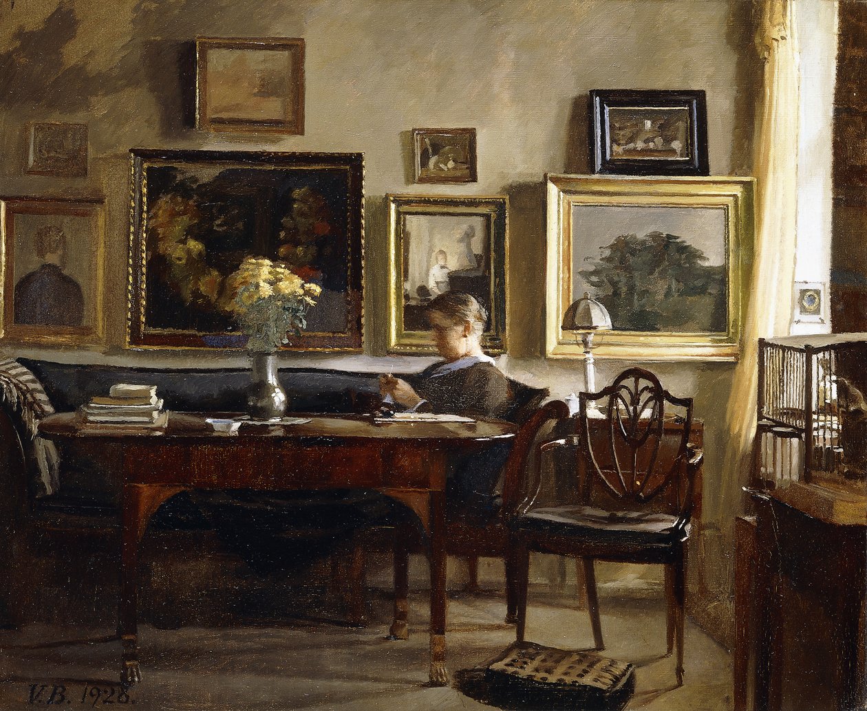 Un momento de relajación de Gustav Wilhelm Blom