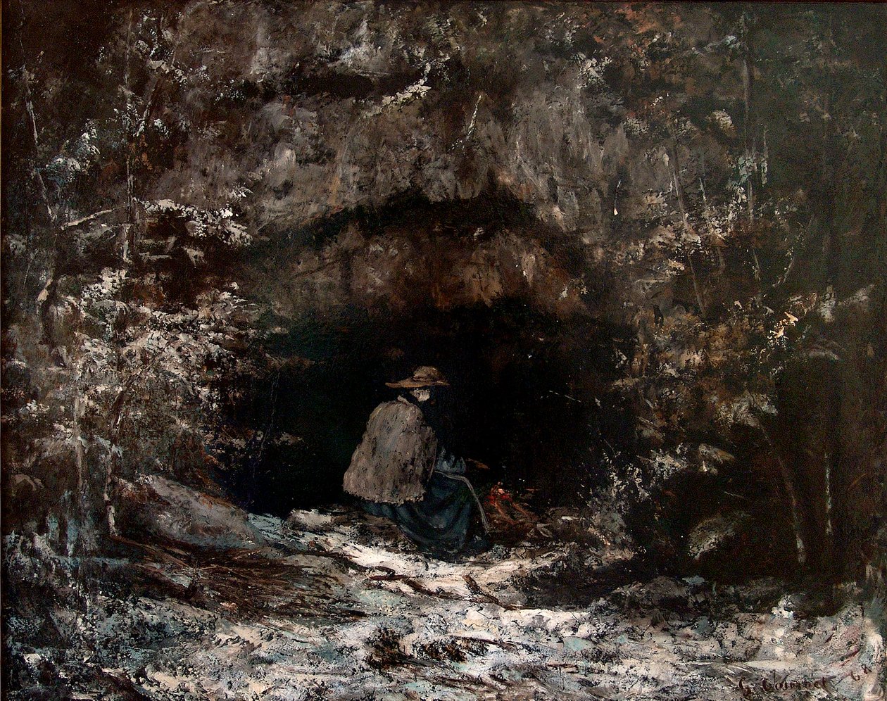 Invierno de Gustave Courbet