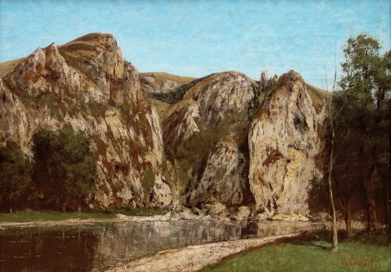 El Mosa en Freyr de Gustave Courbet