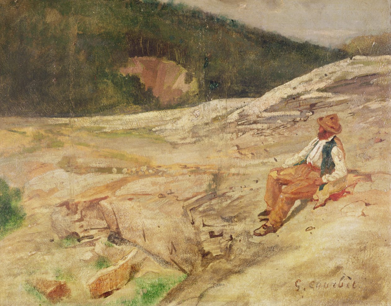 Paisaje de Gustave Courbet