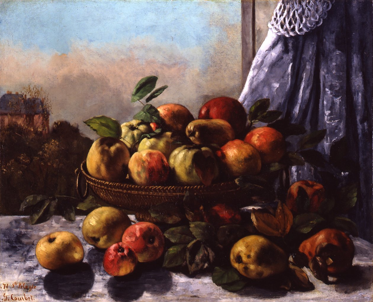 Naturaleza Muerta: Fruta, 1871 de Gustave Courbet
