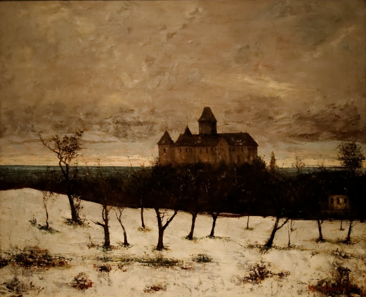 El Castillo de Blonay de Gustave Courbet
