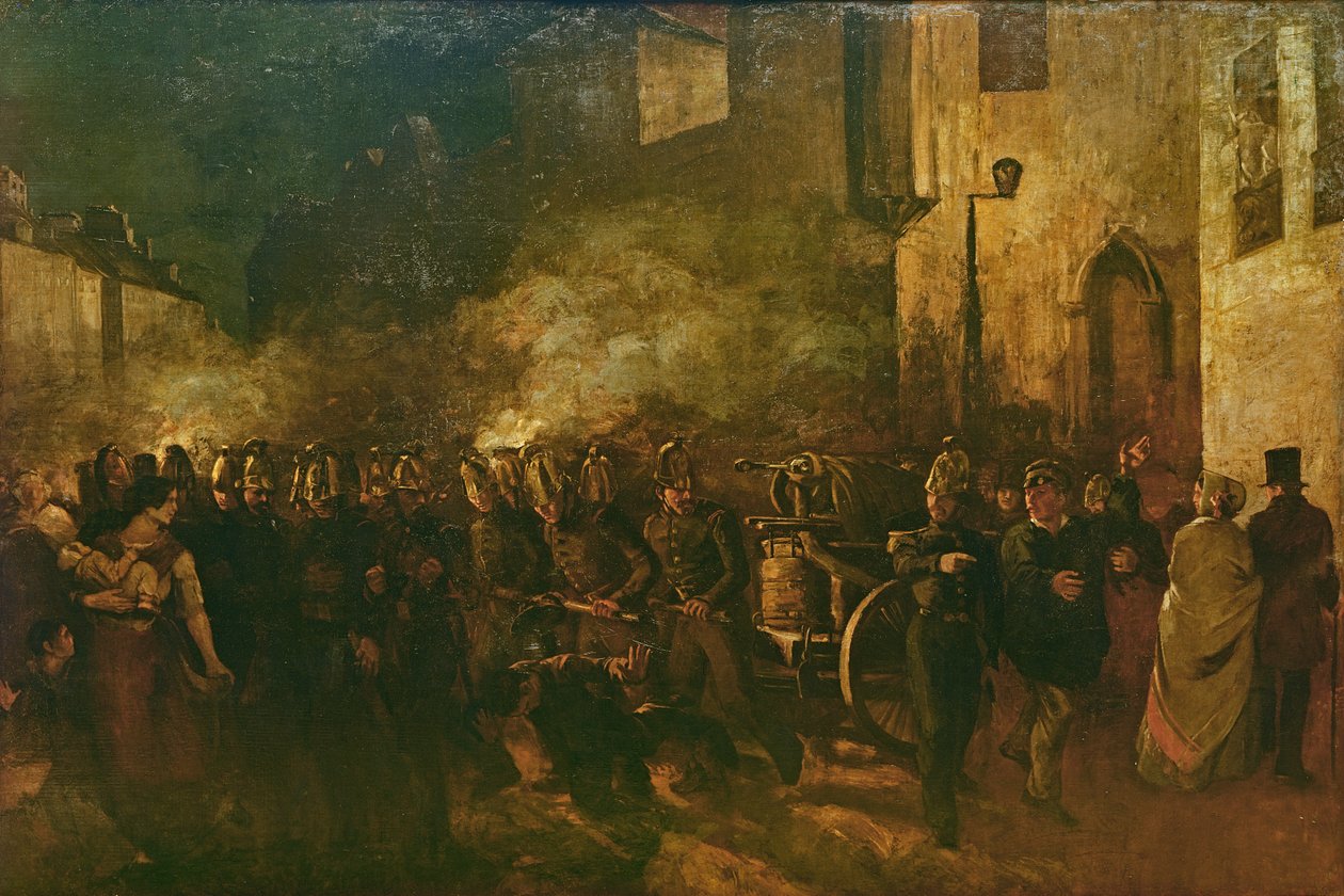 El fuego de Gustave Courbet