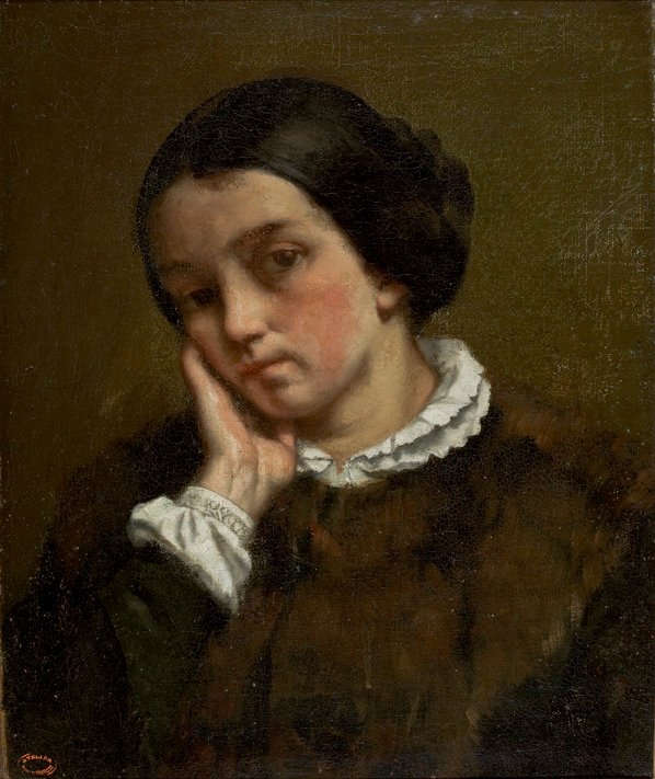 Zélie Courbet de Gustave Courbet