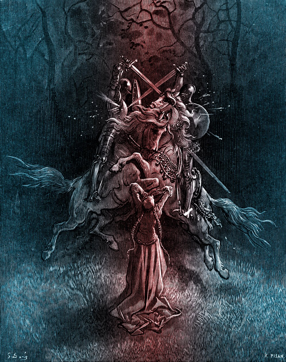 Orlando Furioso de Ludovico Ariosto de Gustave Dore