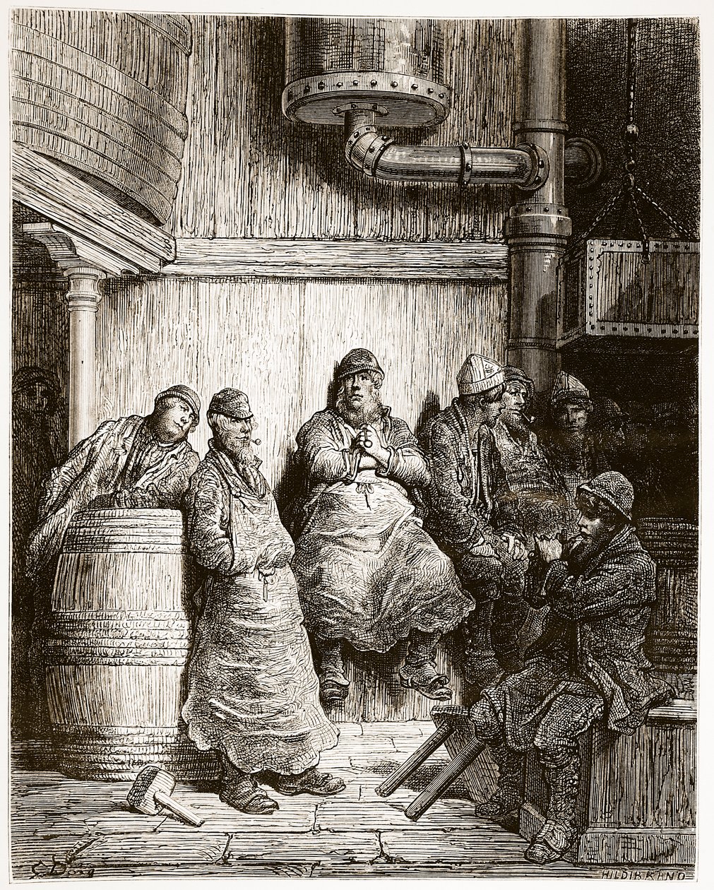 Cerveceros en descanso, de 