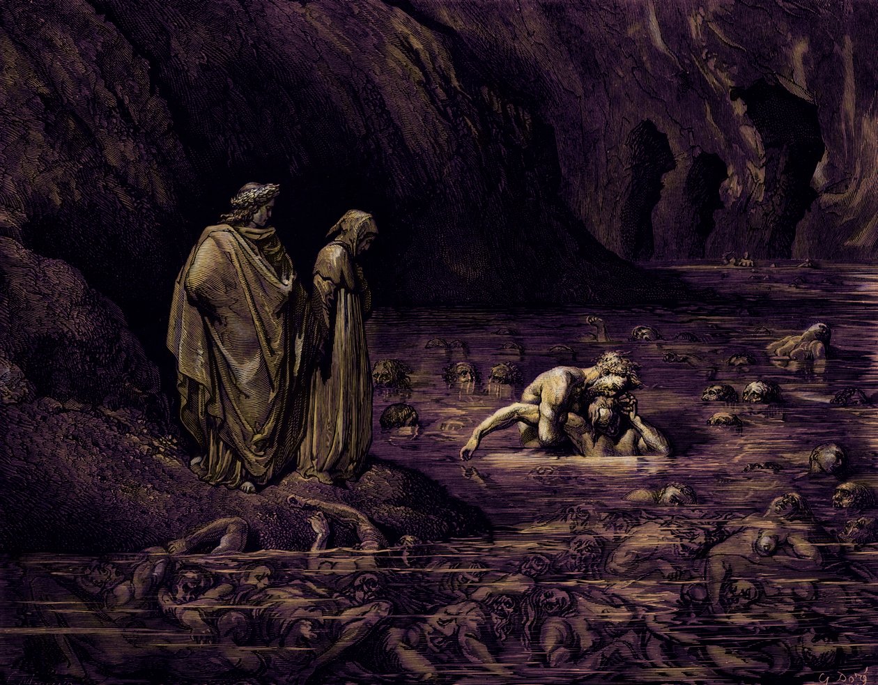 La Divina Comedia de Dante Alighieri de Gustave Dore