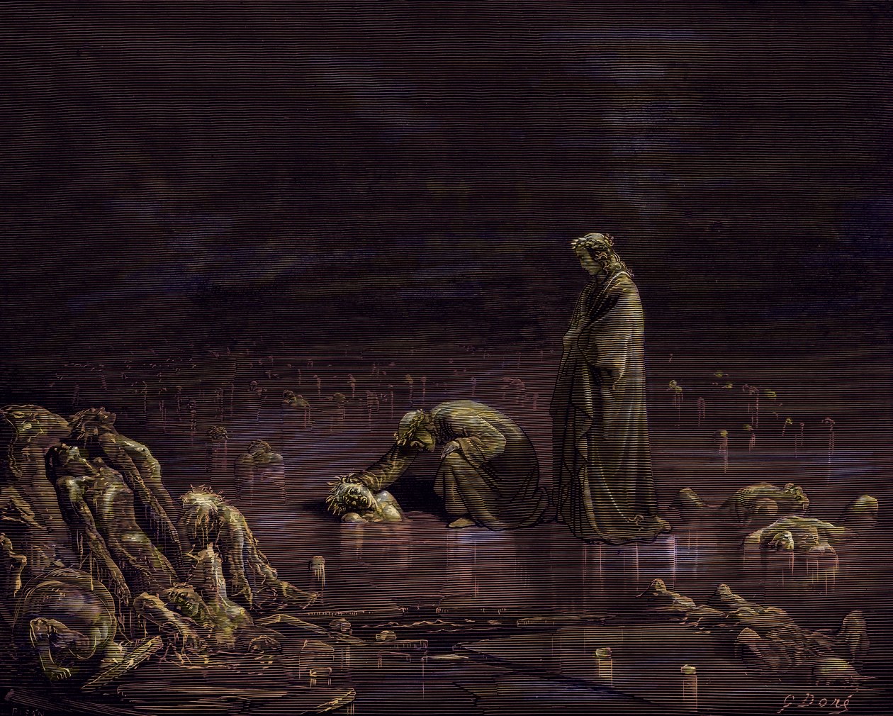 La Divina Comedia de Dante Alighieri de Gustave Dore