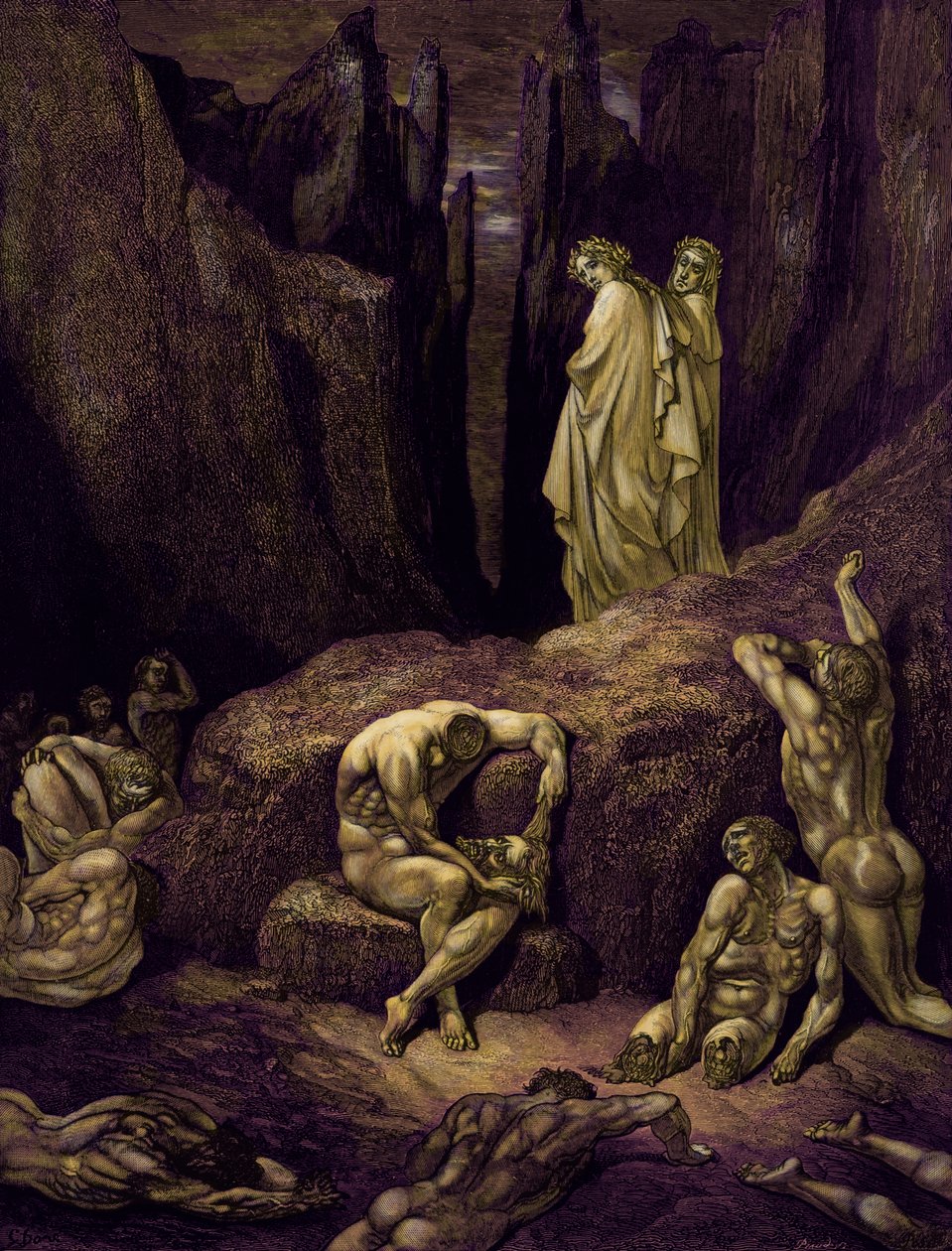 La Divina Comedia de Dante Alighieri de Gustave Dore