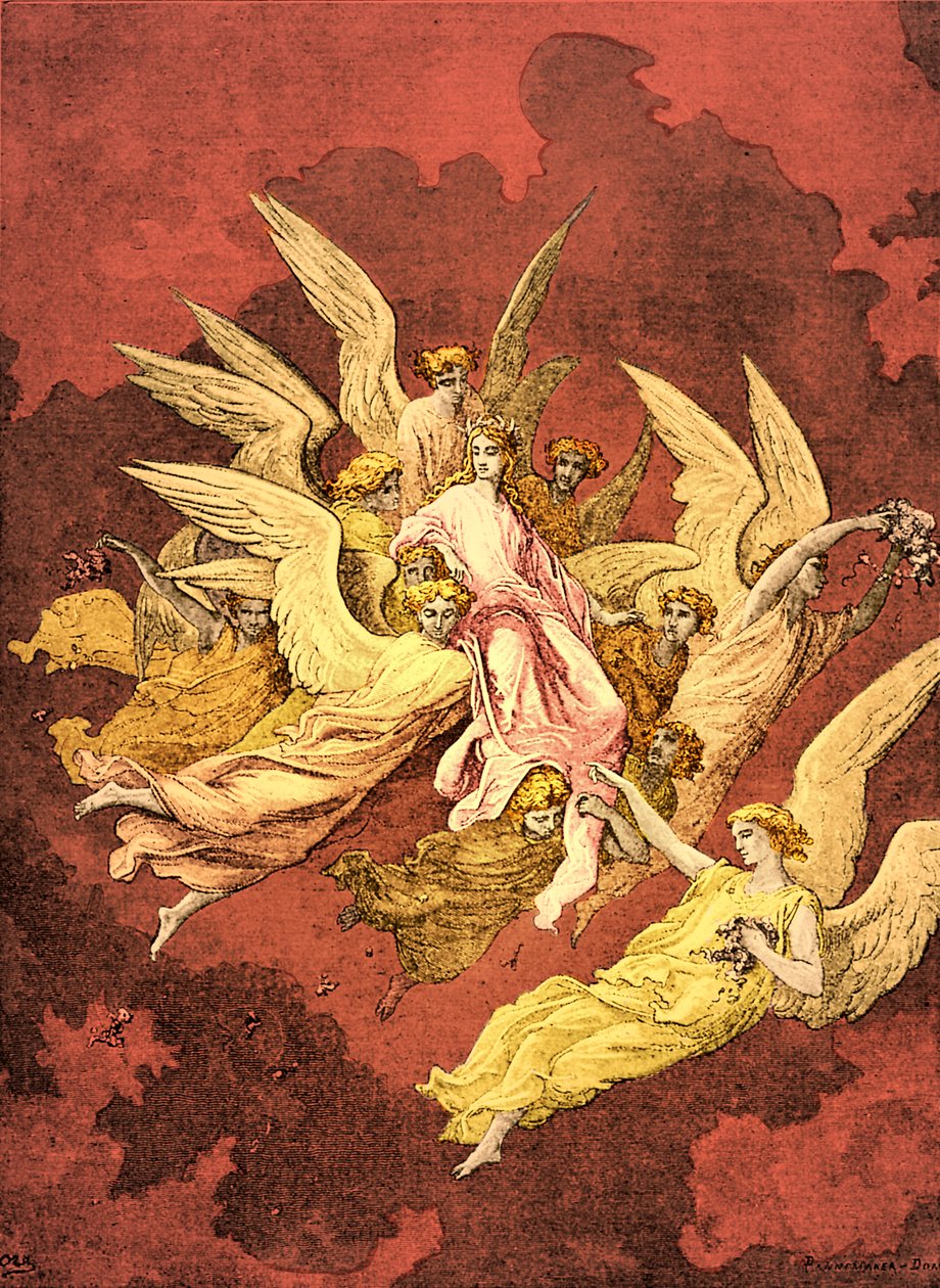 El Purgatorio de Dante de Gustave Dore