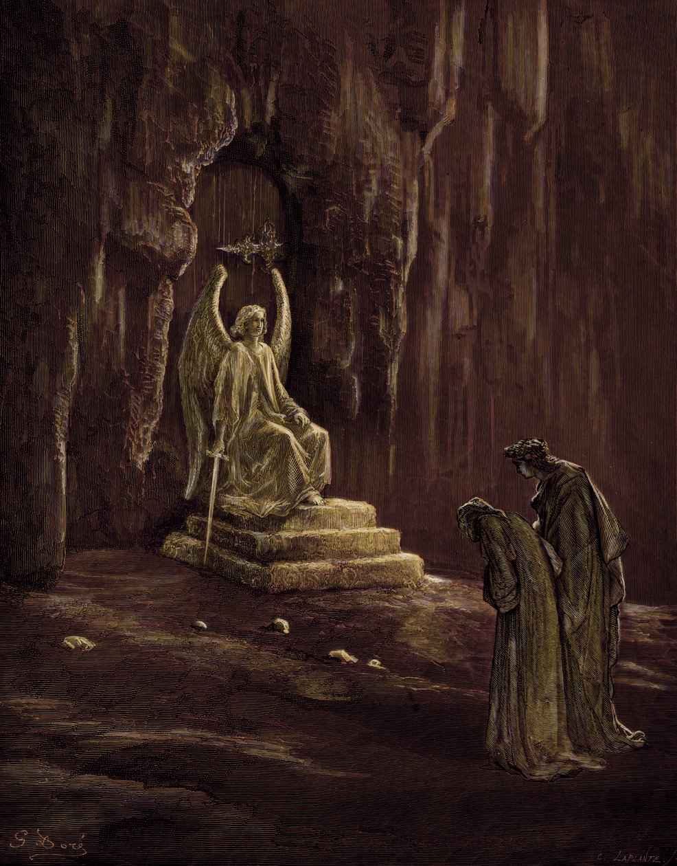 El Purgatorio de Dante de Gustave Dore