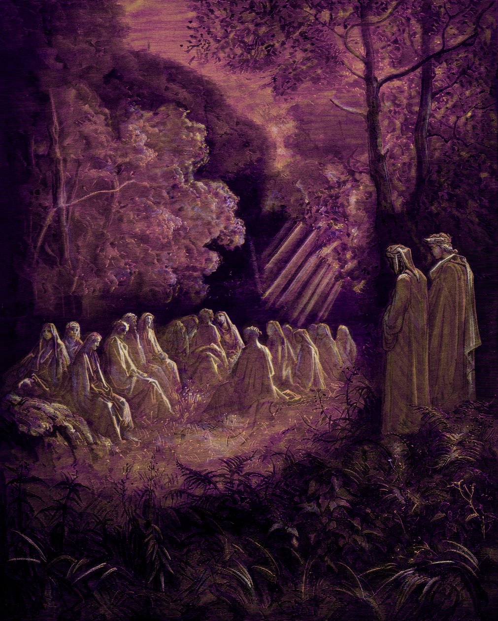 El Purgatorio de Dante de Gustave Dore