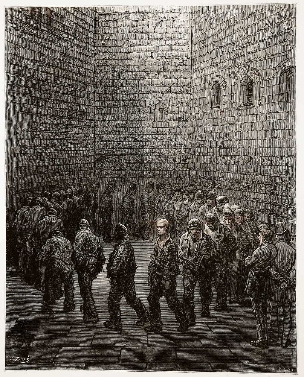 Newgate - Patio de ejercicios, de 