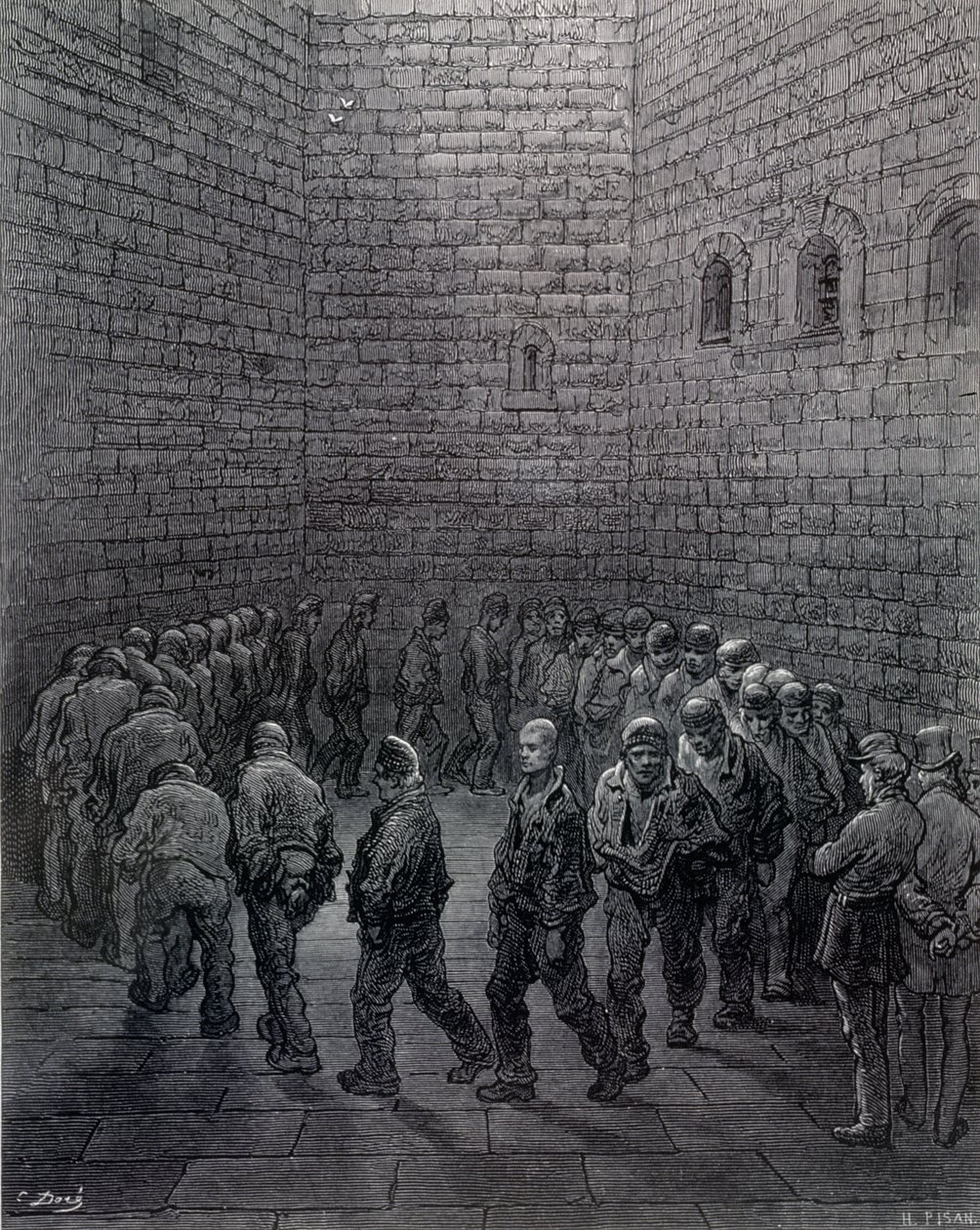 Newgate - Patio de ejercicios, de 