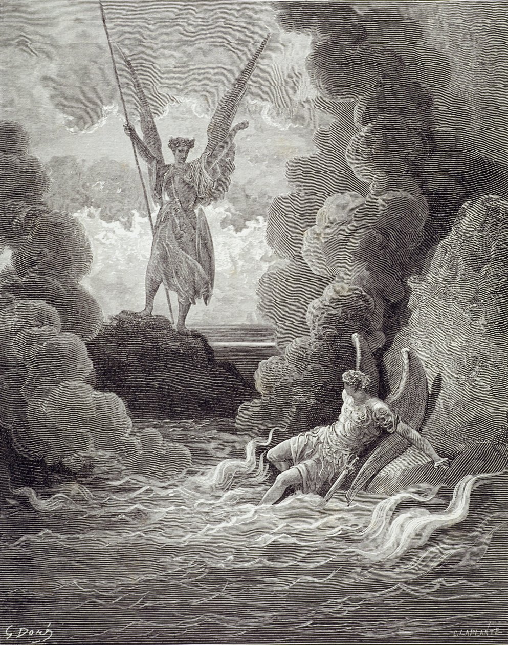 Satanás y Belcebú, del primer libro de 