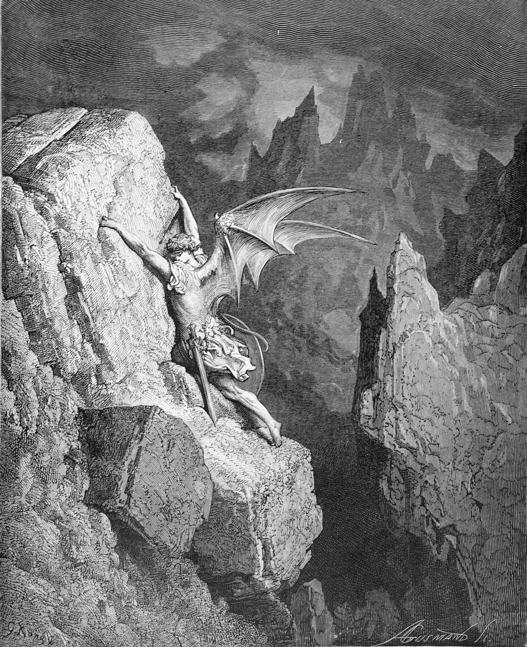 El vuelo de Satanás a través del caos, de 