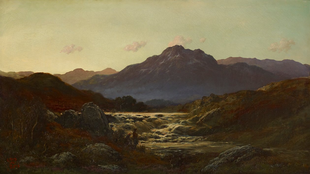Torrente en las tierras altas de Gustave Dore