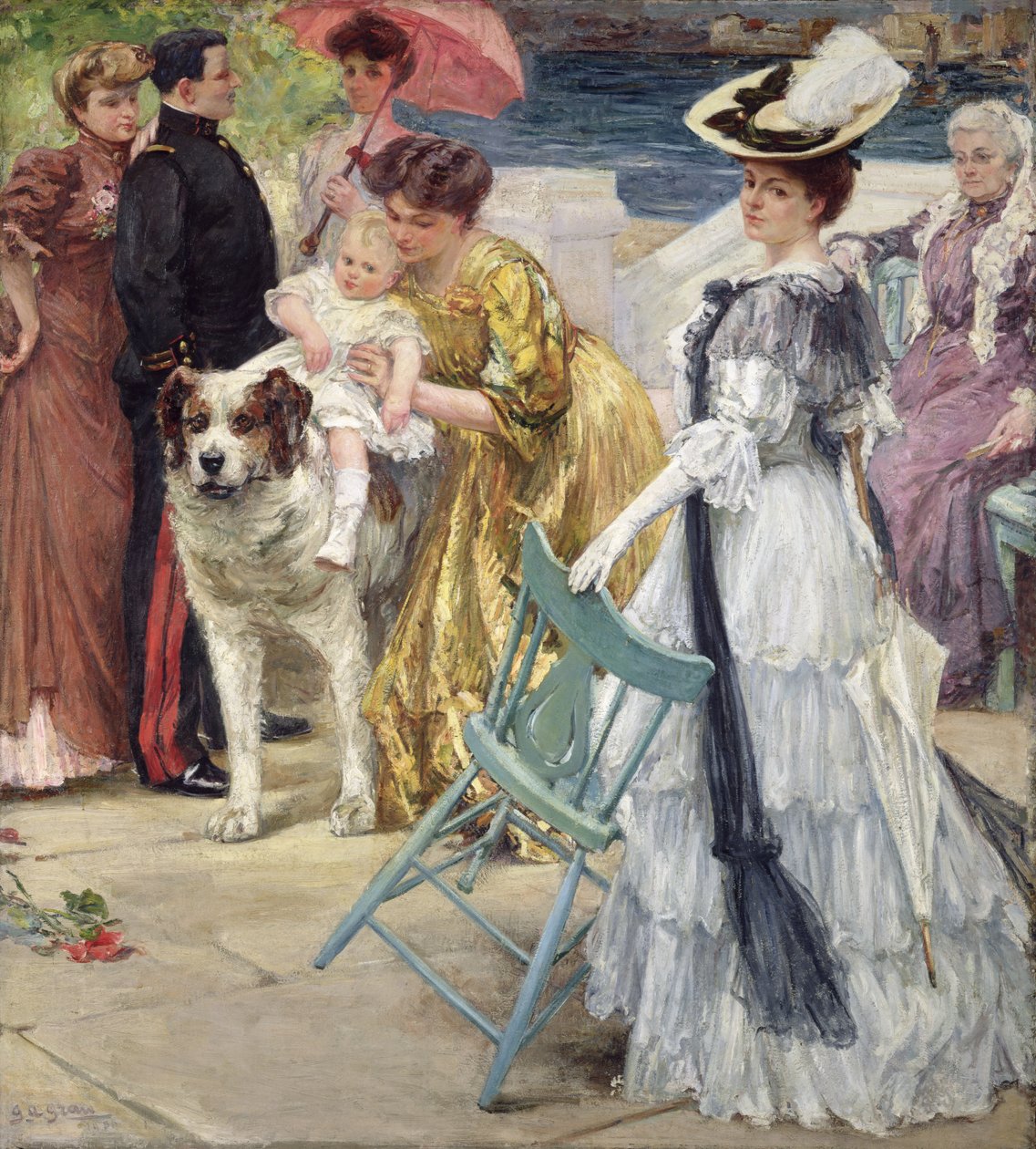 En familia de Gustave Grau