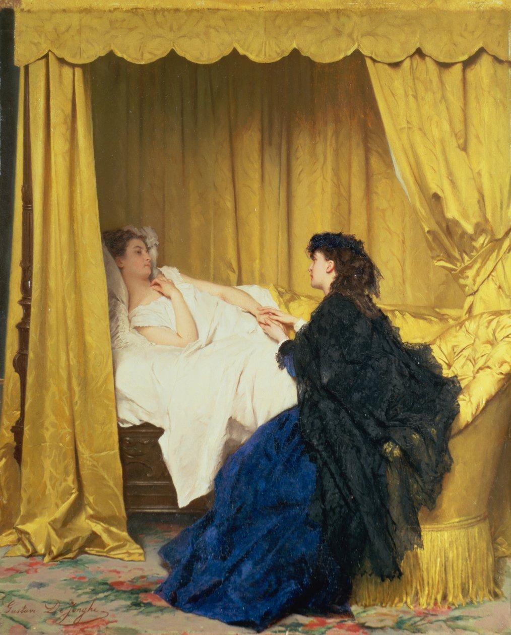 El convaleciente de Gustave Léonard de Jonghe