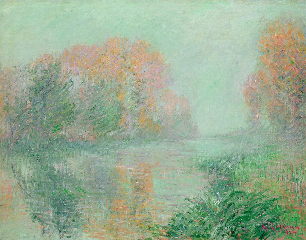 Las orillas del Eure, 1920 de Gustave Loiseau