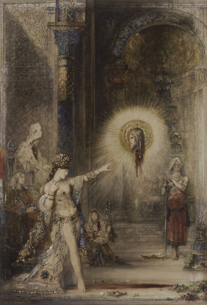 La aparición de Gustave Moreau