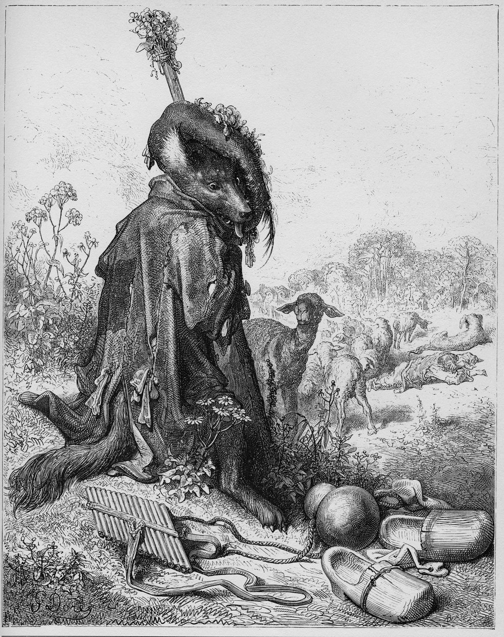 Le loup devenu berger - de 