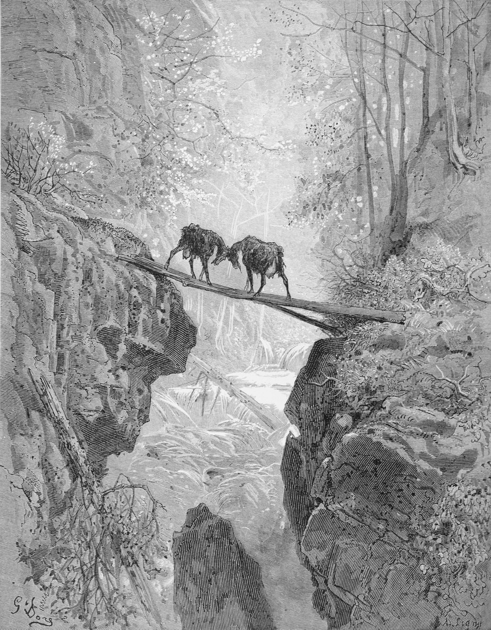 Las Dos Cabras, de 