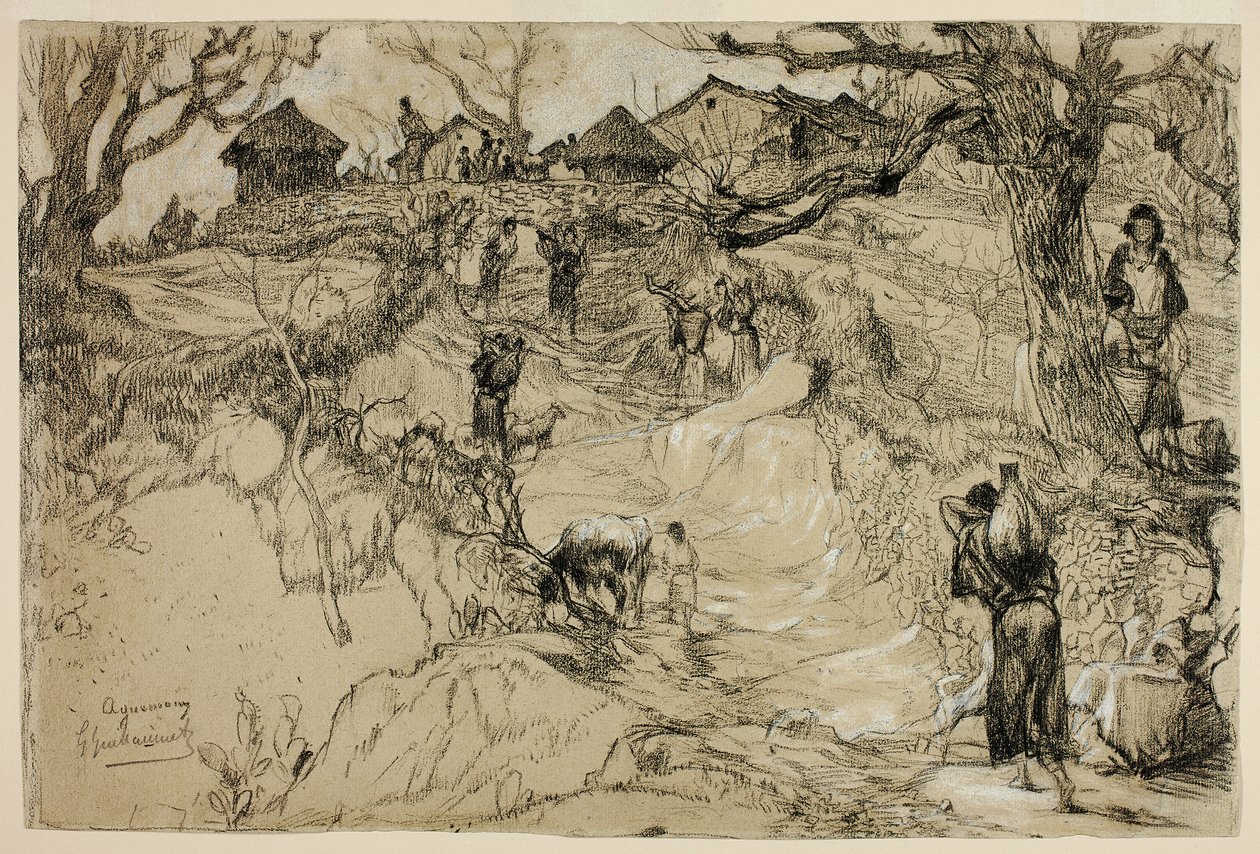 Aquemoun, Argelia de Gustave Achille Guillaumet
