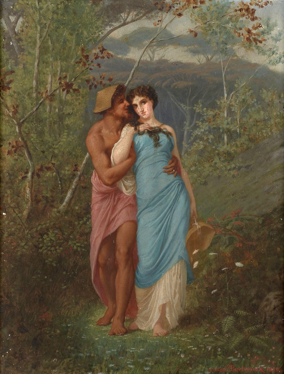 Galatea y el pastor Acis de Gustave Boulanger