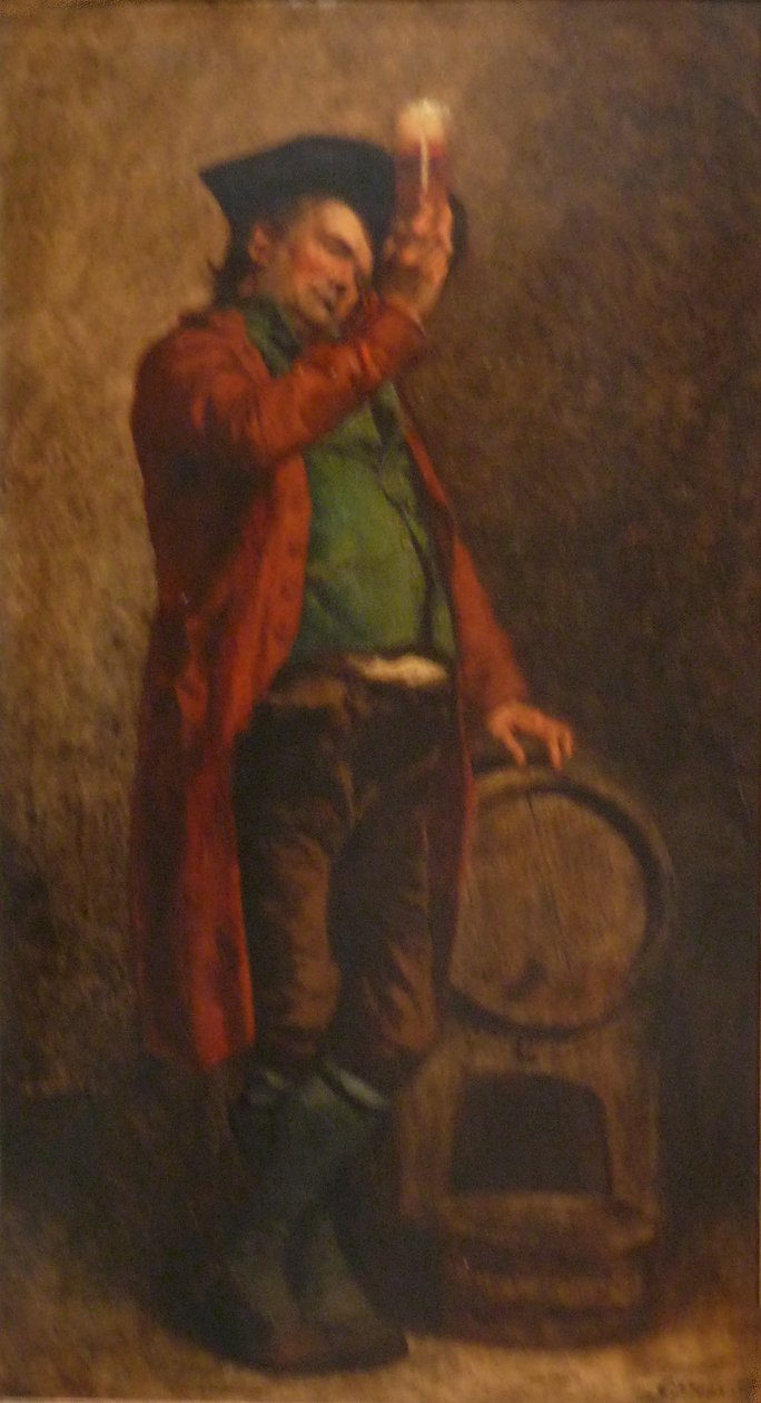 El bebedor de Gustave Brion