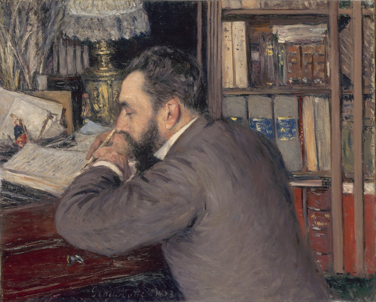 Henri Cordier de Gustave Caillebotte