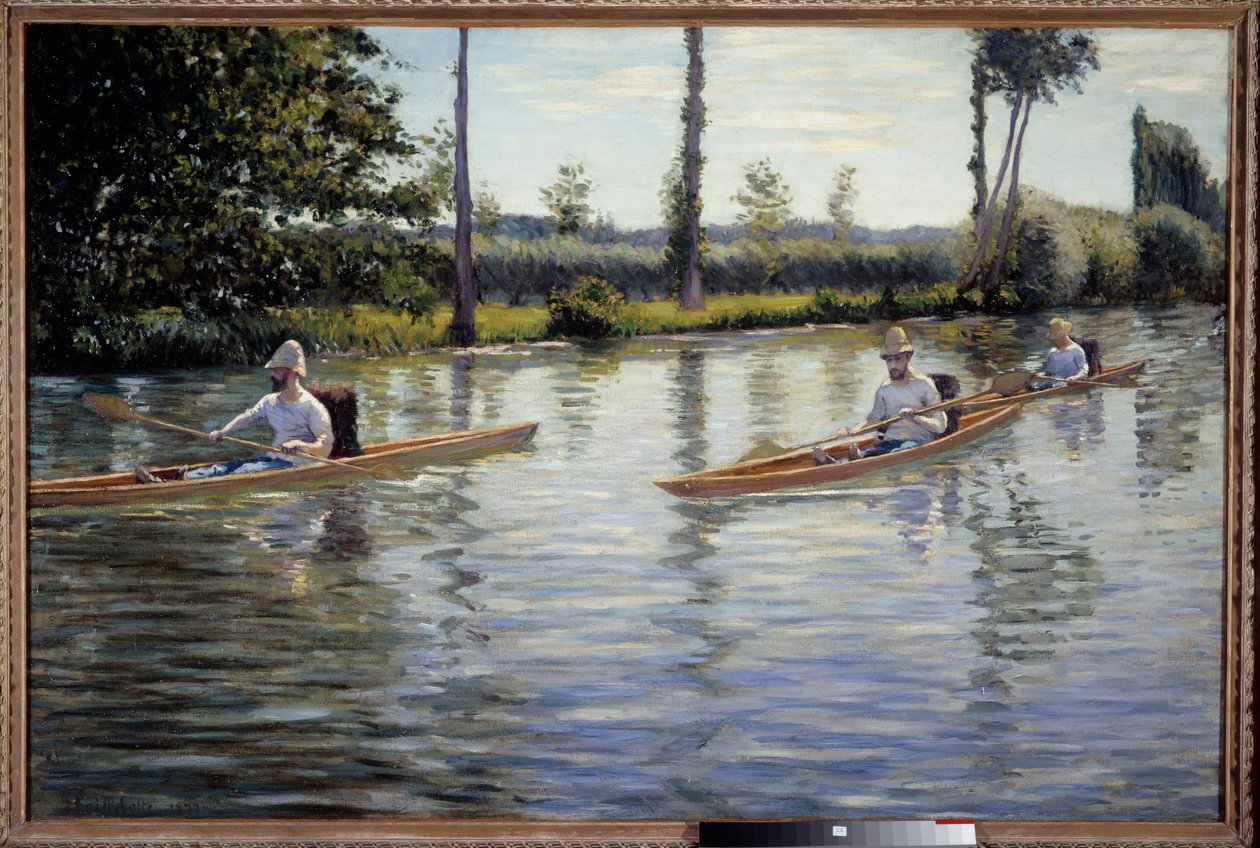 Las perissoires. Pintura de Gustave Caillebotte de Gustave Caillebotte