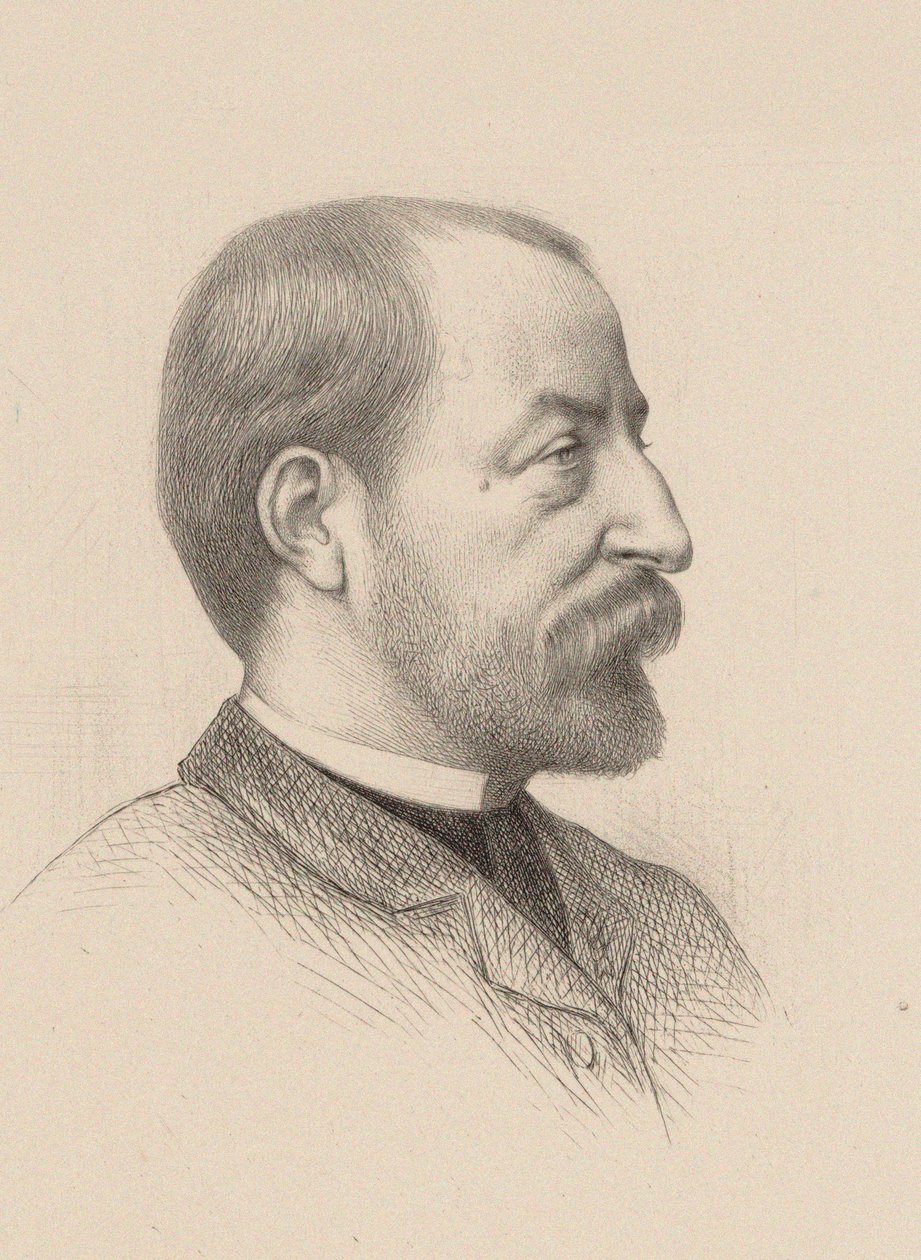 Retrato del compositor Camille Saint-Saëns 1835-1921, 1884 de Gustave Clarence Rodolphe Boulanger