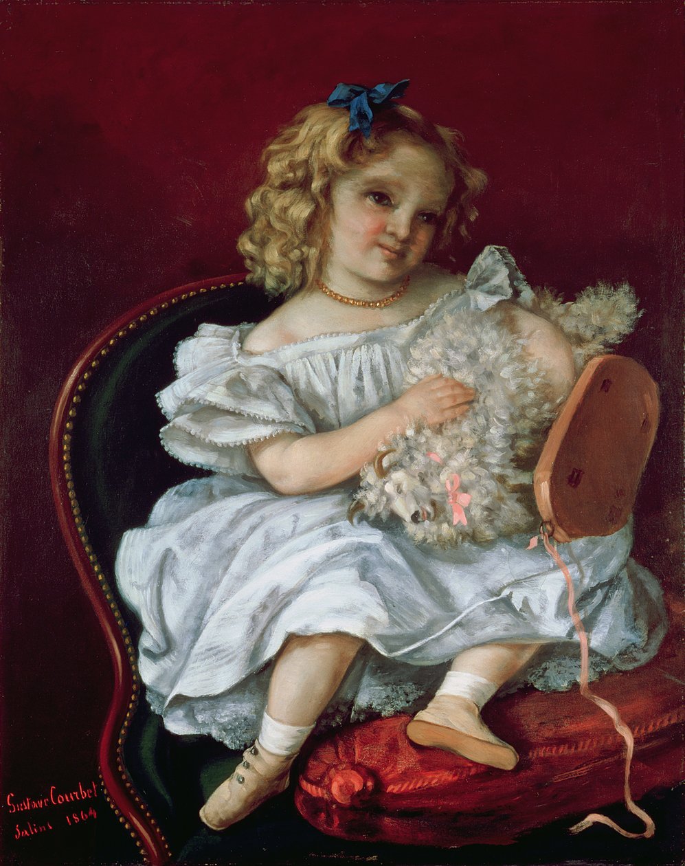 Beatrice Bouvet (n.1861) 1864 (óleo sobre lienzo) de Gustave Courbet