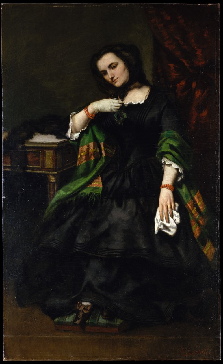 Madame Auguste Cuoq (Mathilde Desportes, 1827-1910) de Gustave Courbet