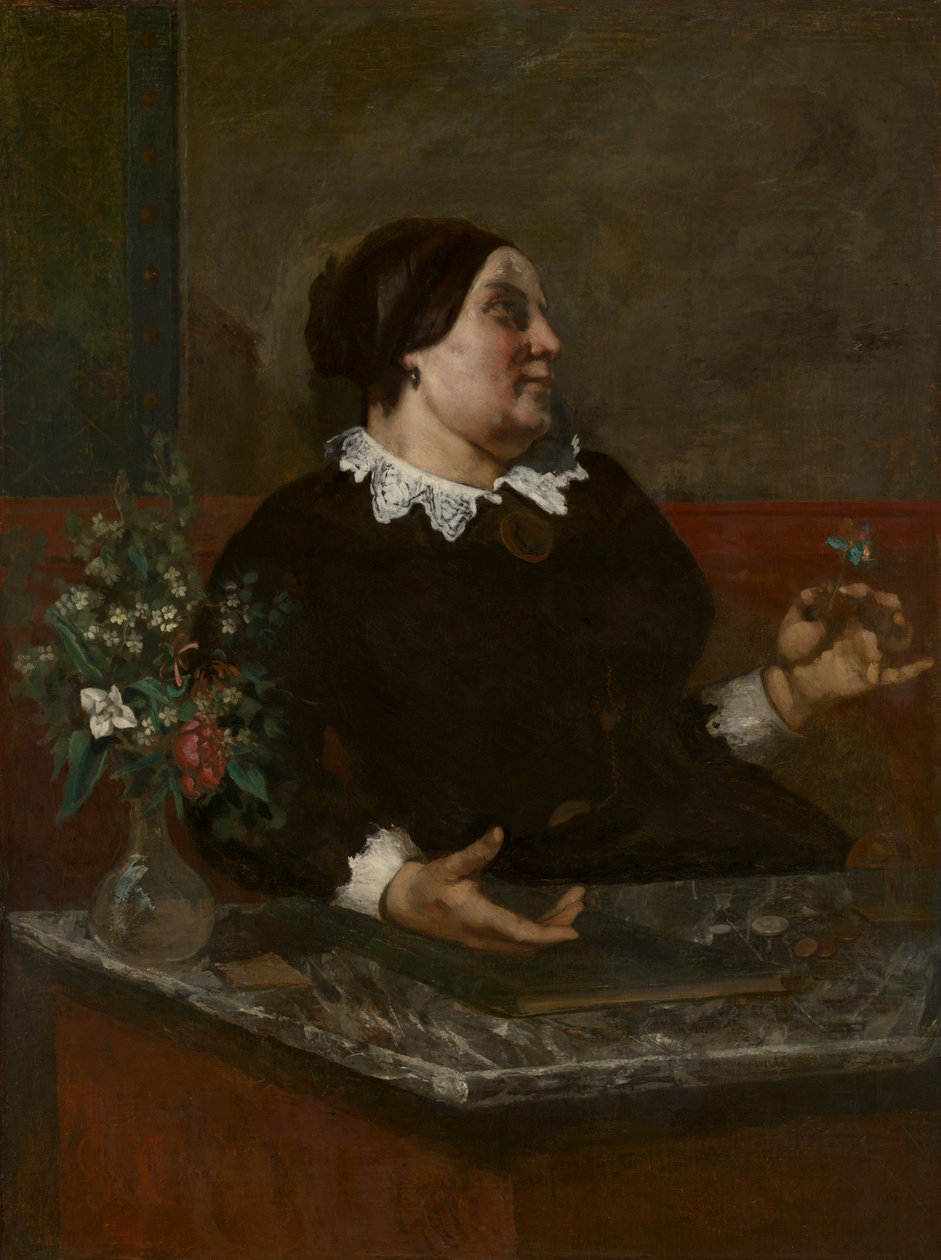 Madre Grégoire de Gustave Courbet