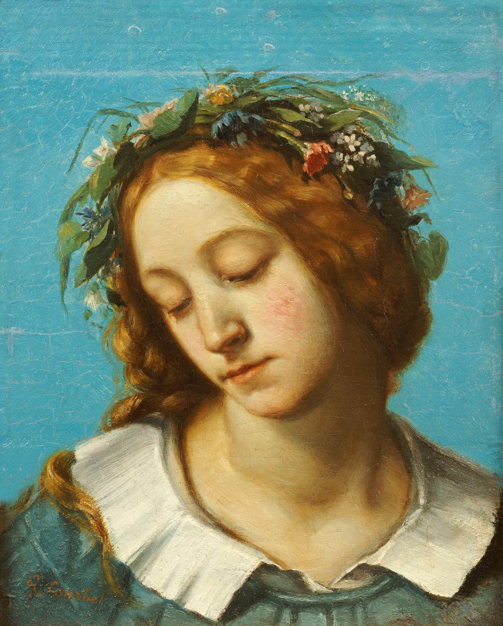 Ofelia, 1842 de Gustave Courbet