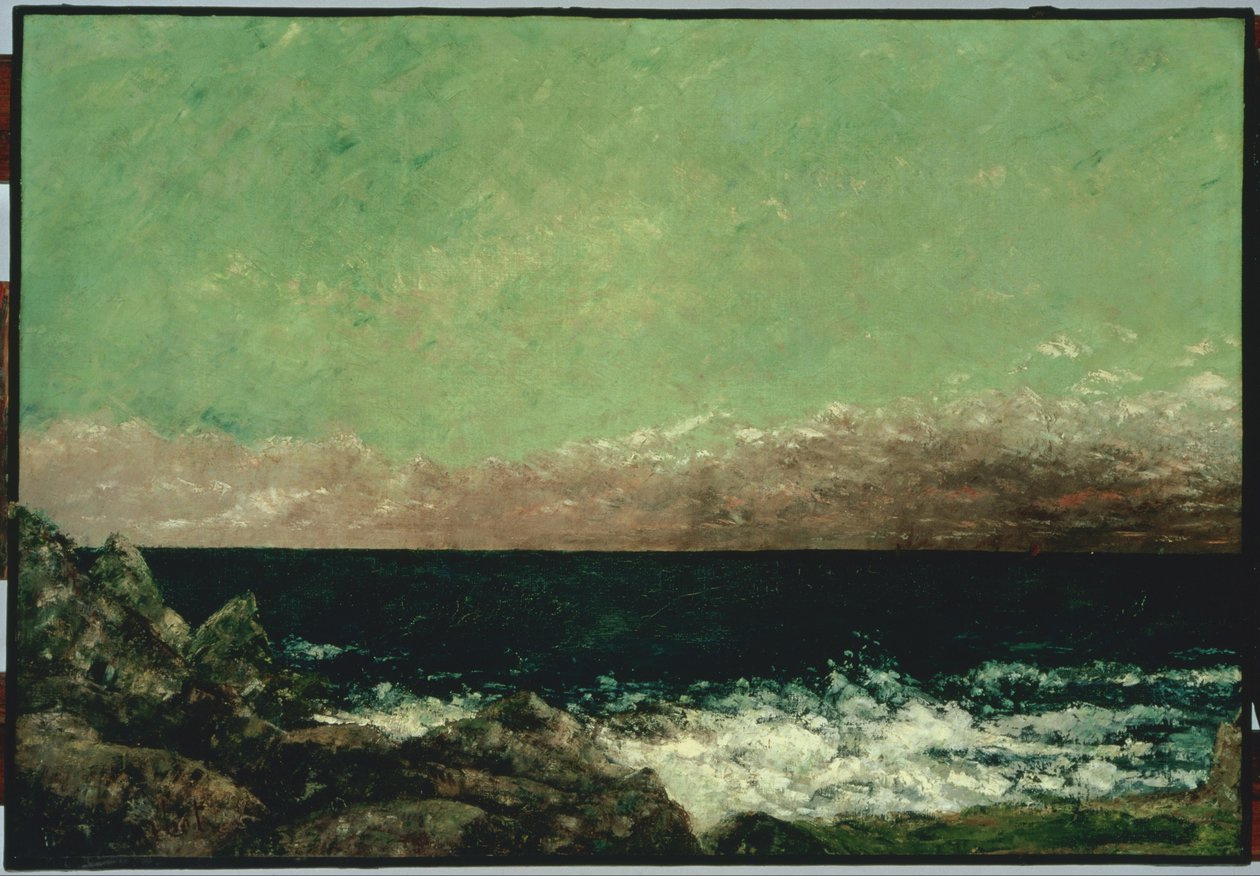 El Mediterráneo de Gustave Courbet