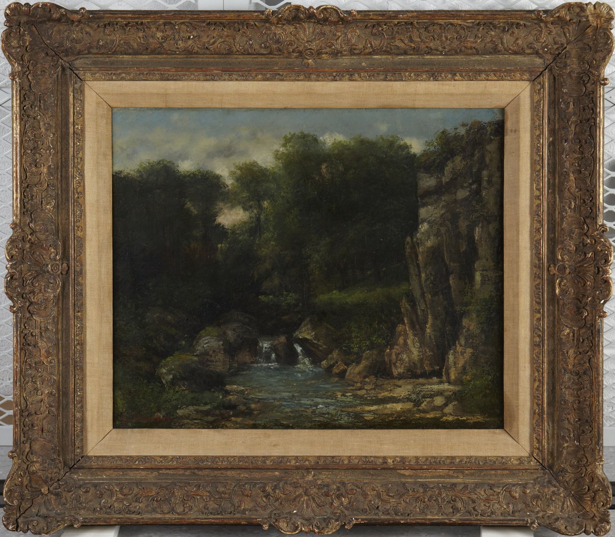 La primavera de Gustave Courbet