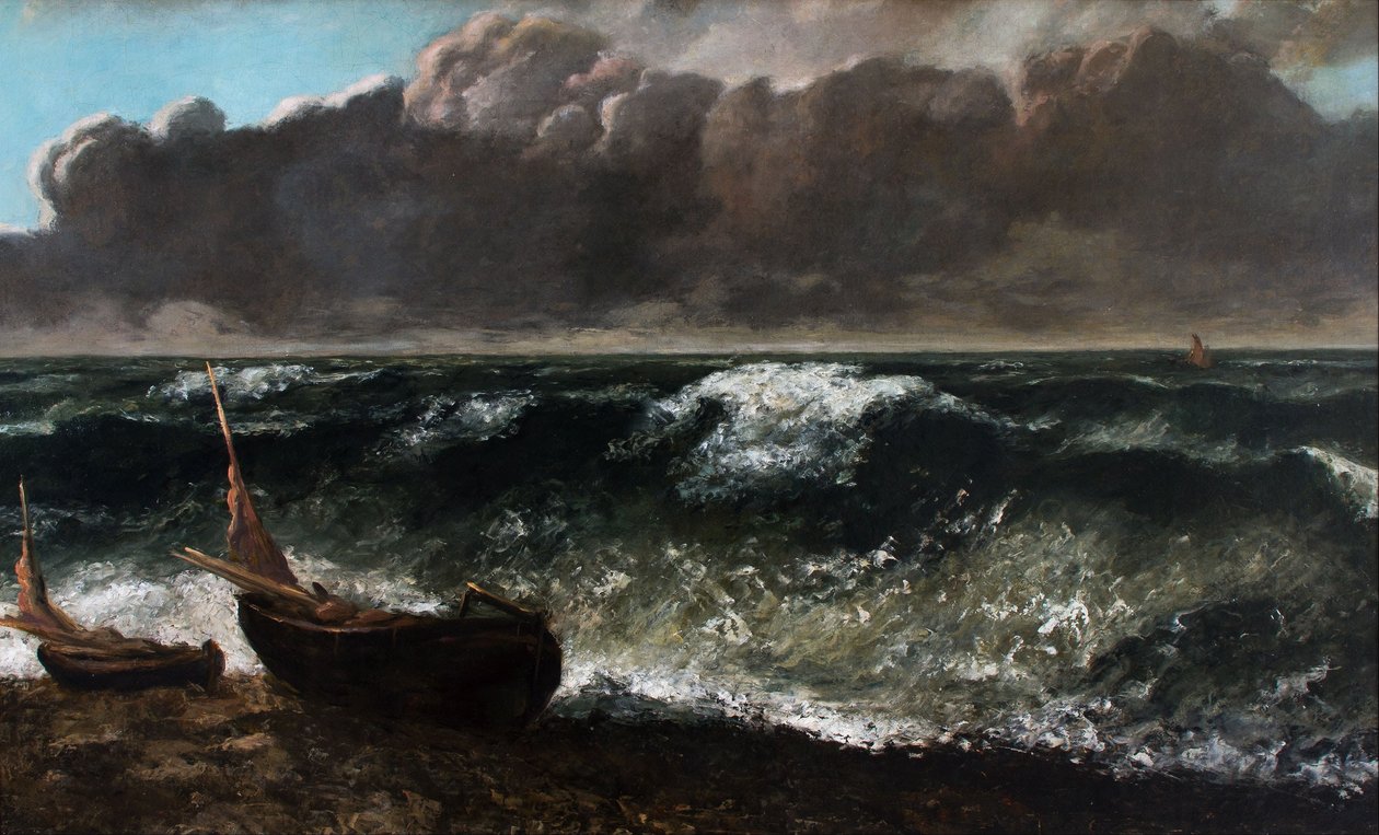 La ola de Gustave Courbet