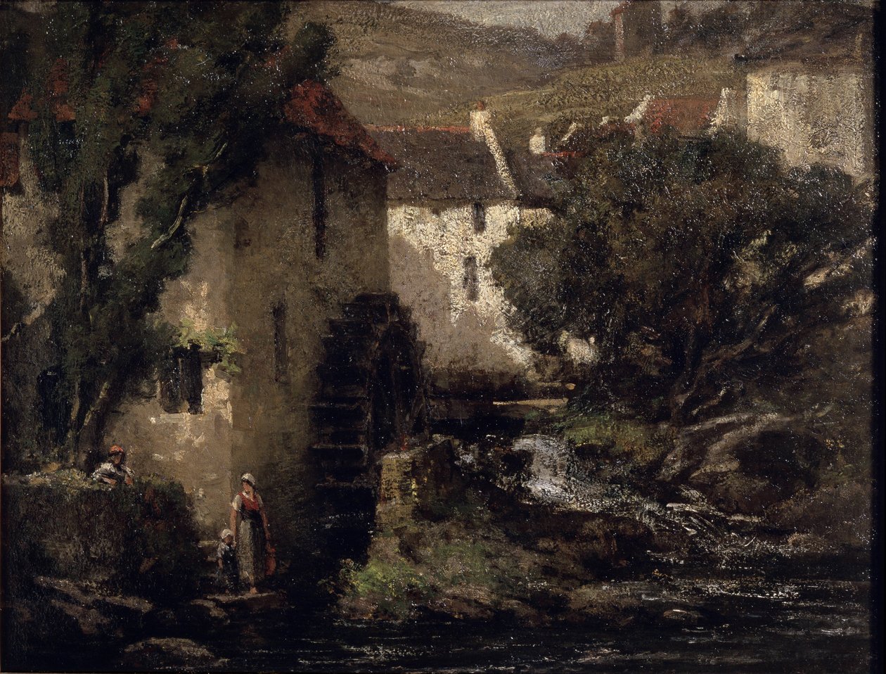 Molino de agua de Gustave Courbet