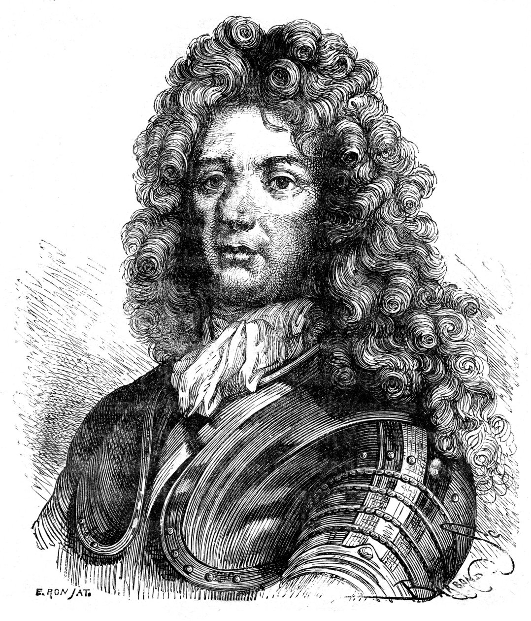 Sébastien le Prestre de Vauban, ingeniero militar francés, 1898 de Gustave Demoulin