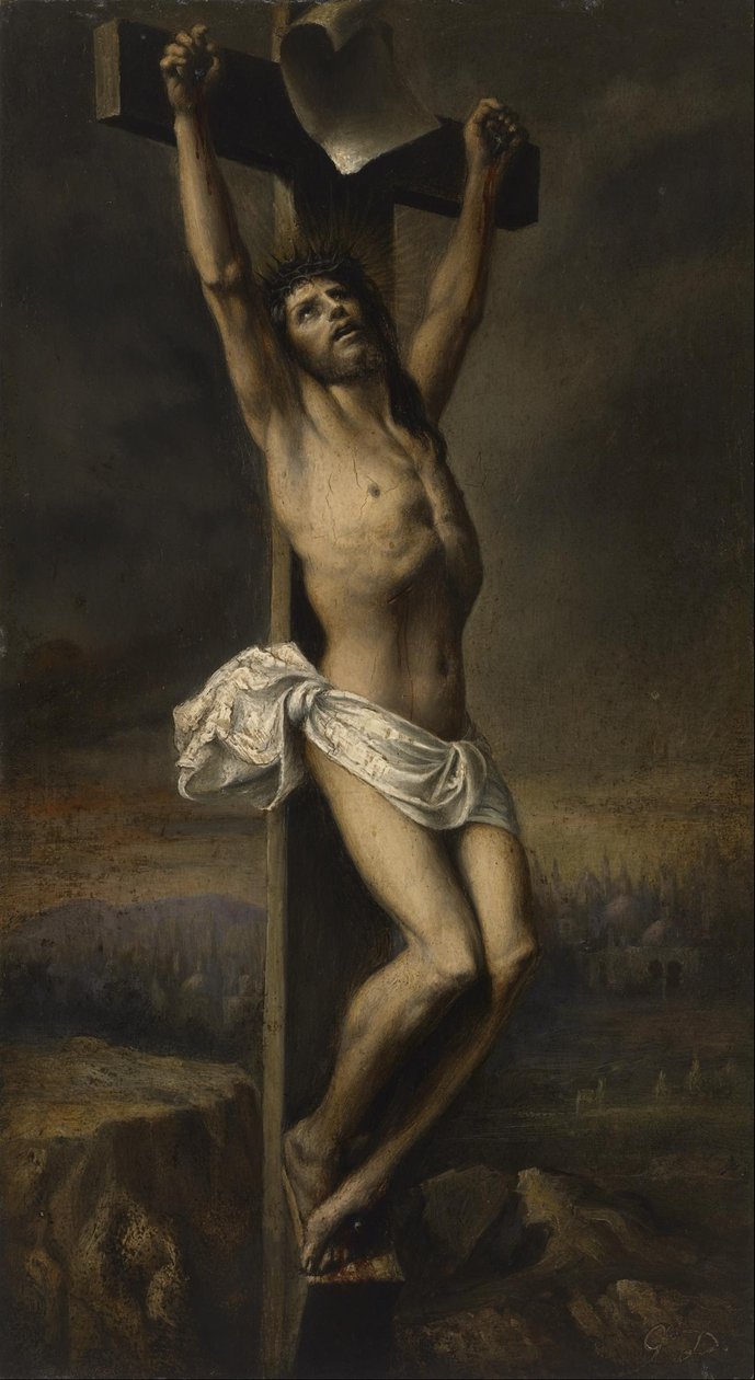 Cristo en la Cruz de Gustave Dore