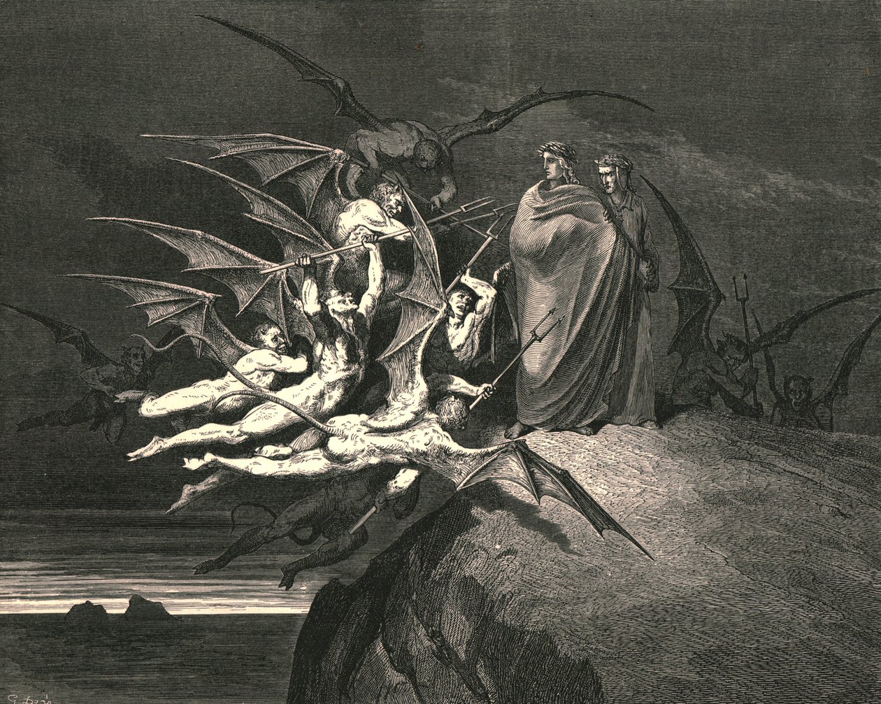 Ninguno de ustedes sea escandaloso, c1890 de Gustave Dore